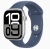 Apple Watch Series 10 GPS 46mm Silver Aluminum Case with Sport Band Denim (Спортивный ремешок синего цвета) (S/M, 140–190 mm) MWWL3 Apple Watch Series 10 GPS 46mm Silver Aluminum Case with Sport Band Denim (Спортивный ремешок синего цвета) (S/M, 140–190 mm) MWWL3