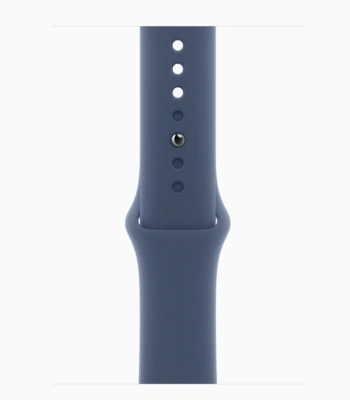 Apple Watch SE 2024 GPS 40mm Silver Aluminum Case with Sport Band Denim (Спортивный ремешок цвета Джинсовый) (M/L, 150–200 mm) MXED3