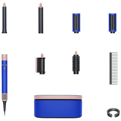 Стайлер Dyson Airwrap Complete Long HS05 - Blue Blush (Ярко-синий / Розовый) 460721-01 IN
