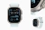 Apple Watch Ultra 2 (2024) GPS + Cellular 49mm Natural Titanium Case with Ice Blue Ocean Band (Корпус из титана, ремешок Ocean цвета Ледяной Голубой)