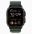 Apple Watch Ultra 2 (2024) GPS + Cellular 49mm Black Titanium Case with Dark Green Alpine Loop (Черный корпус из титана, ремешок Alpine цвета Темно-зеленый) (Medium, 145–190 мм)